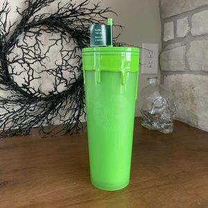 💚SOLD 💚 DO NOT PURCHASE Starbucks green slime tumbler